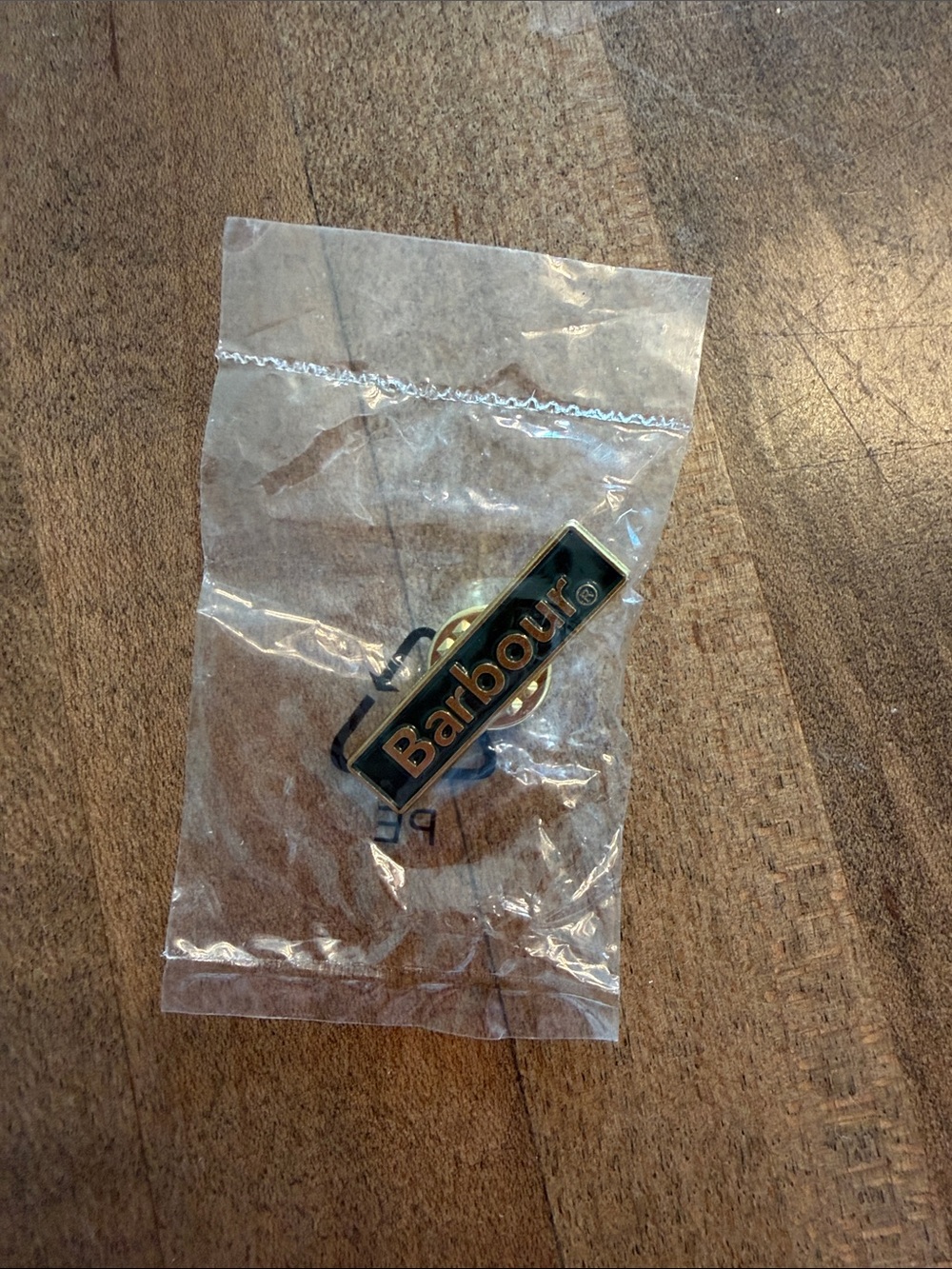 Barbour Pin Badge
